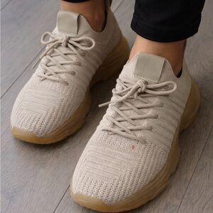 Cushionaire Apollo-T Sneakers Knit Men’s 8.5 Beige(B88)”✨
